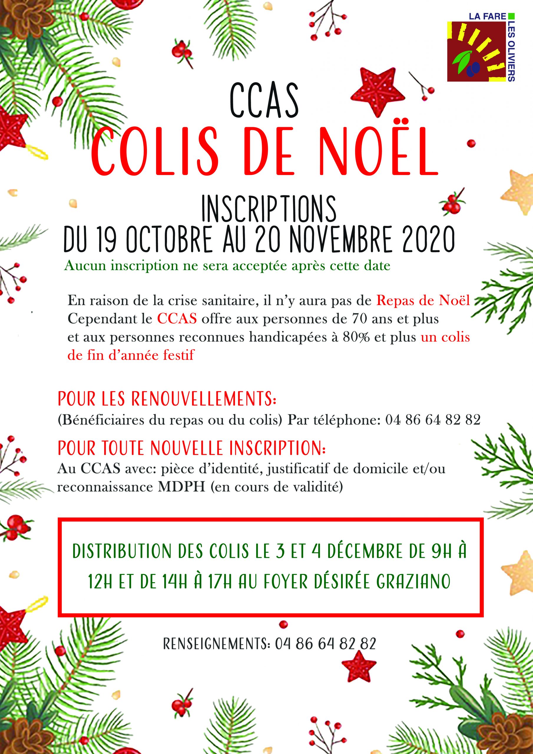 Commande colis de Noël 2023 - Mairie de Névache